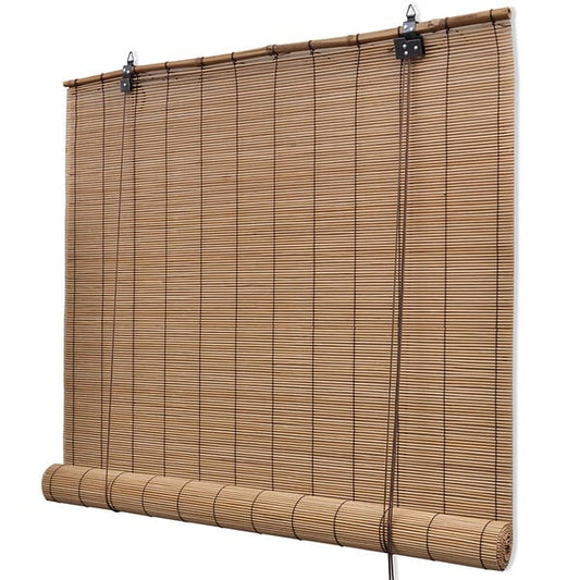 Madeco 7330 bamboe rolgordijn Roll Up caramel 120x180cm
