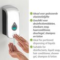 WENKO Desinfectie & Zeepdispenser Ranera L - 750ml kunststof chroom - Wandmontage - Zeeppomp