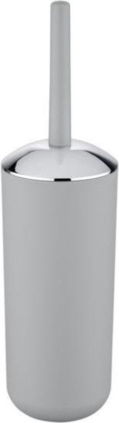 WENKO Toiletborstelhouder Brasil grijs - WC borstel met houder - Toiletborstel met houder