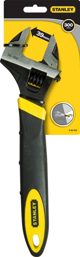 STANLEY Verstelzonder accu en lader Moersleutel 300mm - kaart - 0-90-950