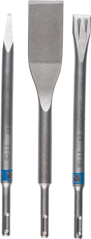 Bosch 3-delige beitelset SDS-plus