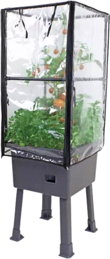 Verhoogde Kweekbak – Kunststof Bloembak op Pootjes