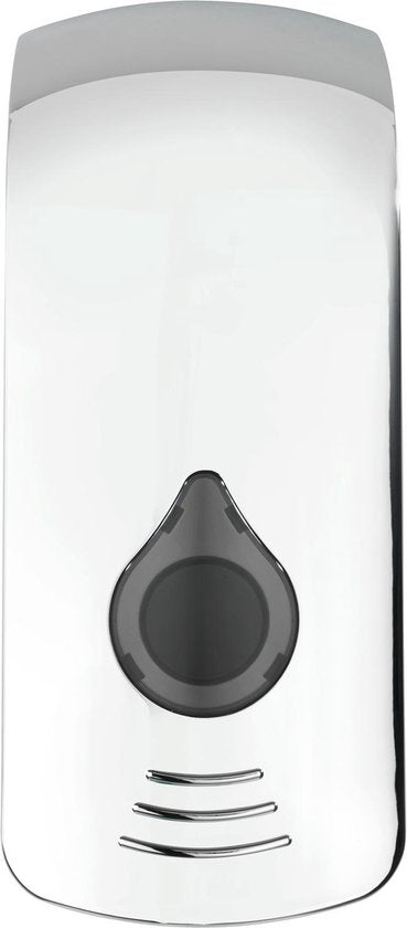 WENKO Desinfectie & Zeepdispenser Ranera L - 750ml kunststof chroom - Wandmontage - Zeeppomp