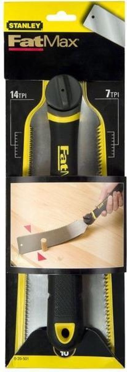 Stanley Japanse Zaag Fijn/Grof 600mm