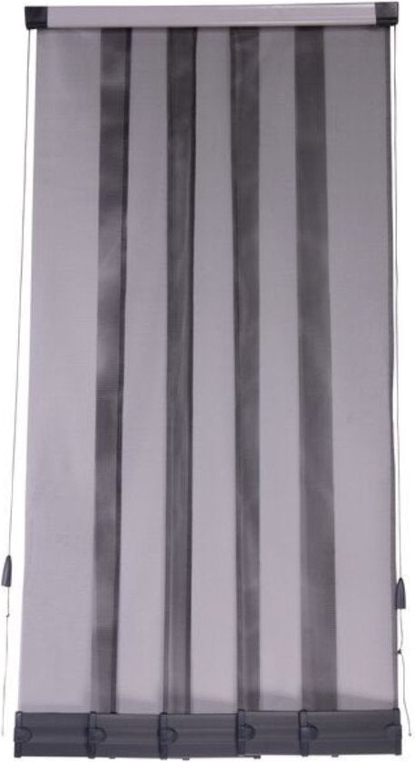 CanDo Horgordijn Lamelhor deur Comfort - Grijs 95x235cm