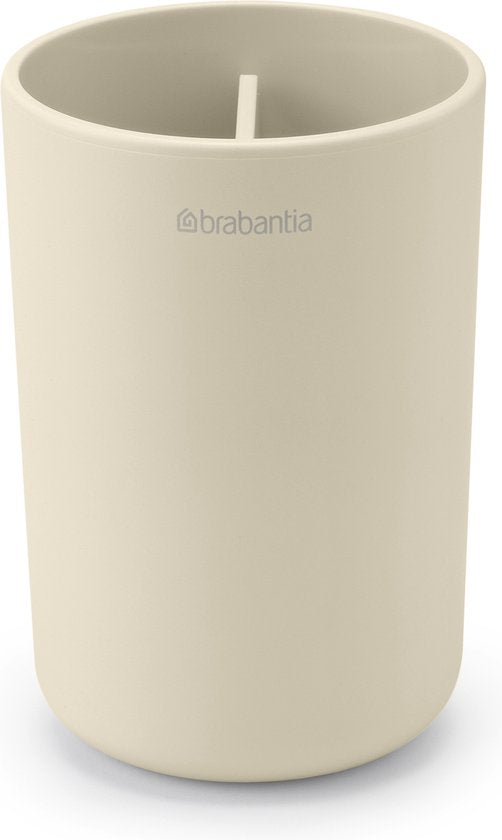 Brabantia ReNew Tandenborstelhouder - met Inzet - Soft Beige - met Inzet - Soft Beige