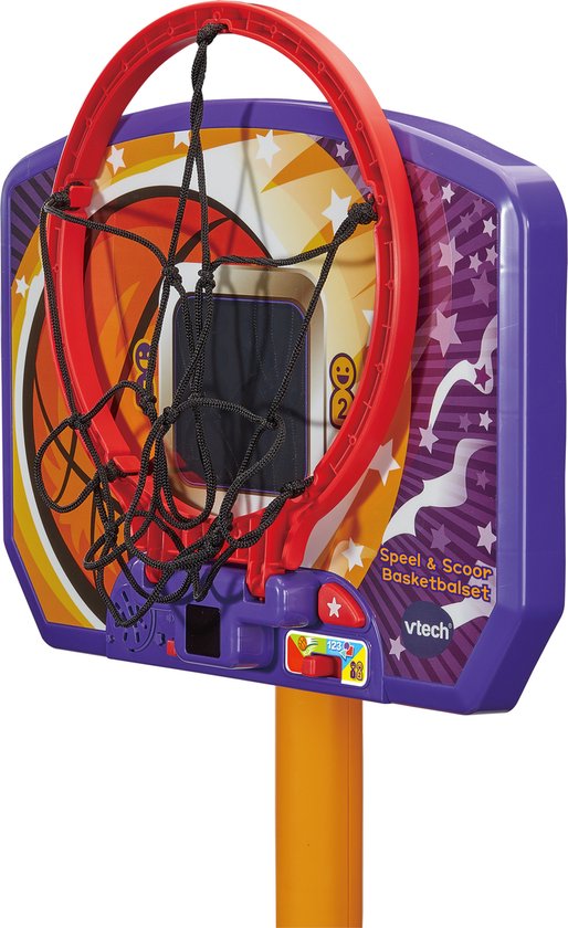 VTech Speel & Scoor Basketbalset - Educatief Speelgoed - Drie Speelstanden - Speelgoed vanaf 3 jaar en ouder