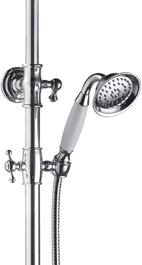 Essebagno Regendouche - Leeds - Chroom - Waterbesparend - Met Thermostatische Kraan