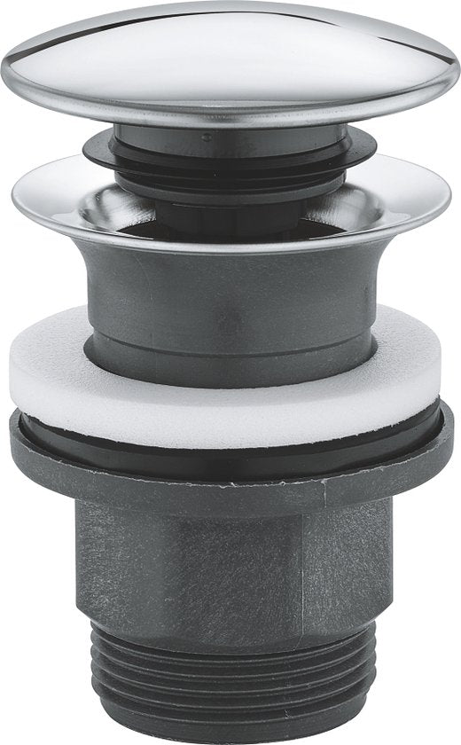GROHE Waste set met push open plug - chroom 40869000
