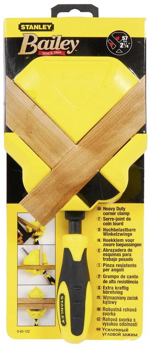 Stanley Heavy Duty Hoekklem