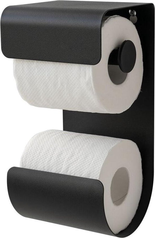 Sealskin Brix - WC rolhouder - Toiletrolhouder zwart