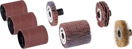 Kreator KRT270501 Schuurroller - set - 7 stuks