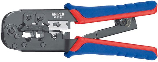 Knipex 975110 Krimptang voor Westernstekkers - 190mm