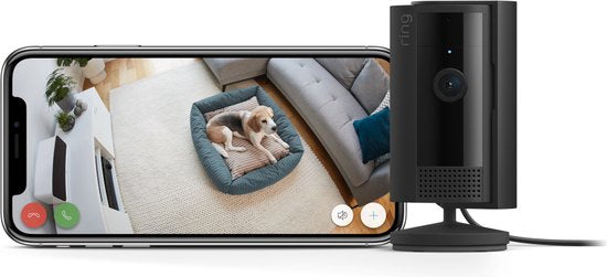 Ring Indoor Camera (2nd Gen) - Zwart - Beveiligingscamera