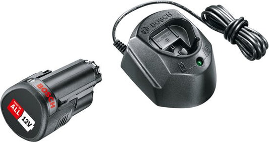 Bosch Accessoires - Set 1A lader en 1x 12 V Li-Ion 1,5 Ah accu's 1600A01L3D