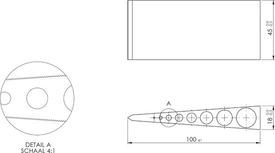 Wurth - Stelwig gegroefd - Stelwig geprofileerd x 50 st