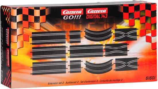 Carrera Go!!! Racebaanonderdeel - GO!!! Uitbouw Set 2 - 11 Baandelen onderdeel