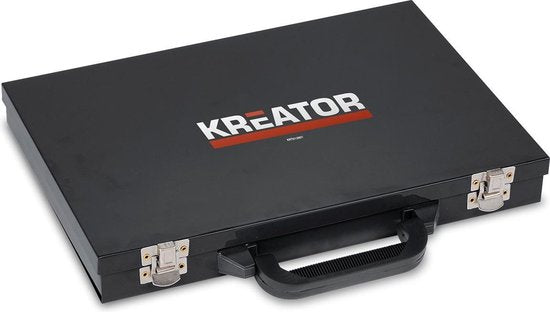 Kreator KRT012801 - Bit- en borenset - SDS-Plus - 17 delige beitelset