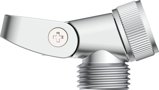 SCHÜTTE Lao Scharnierstuk - voor Handdouche - Bevestiging op een Wandpen type "DINA" of Glijstuk type "LAO"