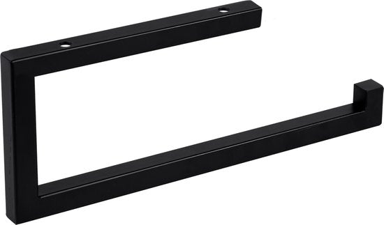 Differnz handdoekdrager – 35 x 14 cm – mat zwart