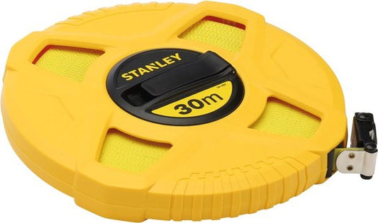 STANLEY Landmeter Fiberglas 30m - 12.7mm gesloten kast - 0-34-297