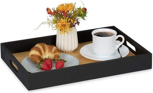 Bamboe Dienblad - Handig voor Serveren - 1 stuk - Natuurlijk