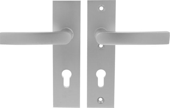 Starx Veiligheidsbeslag – Deurbeslag – Kruk/Kruk – Kortschild – Aluminium – PC72 mm