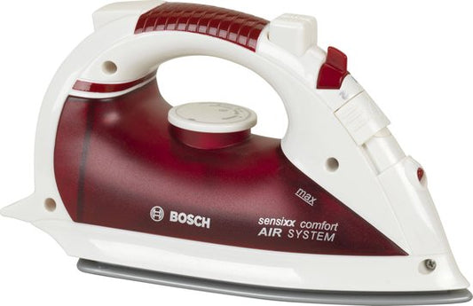 Klein Toys Bosch speelgoedstrijkijzer - incl. sproeifunctie - rood wit