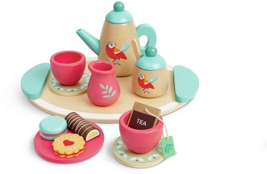 Theetijd houten speelset