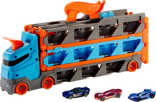 Hot Wheels Speedway Oplegger Speelset - Speelgoedvoertuig