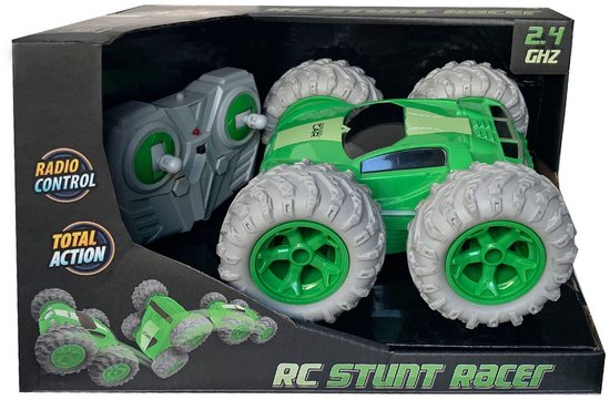 RC Stuntracer groen 1:18 - RC Auto - Bestuurbare Auto