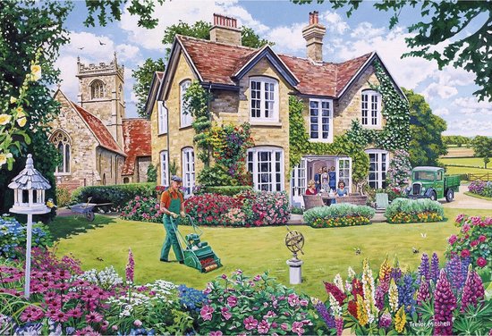 Gibsons - The Gardener s Round (door Trevor Mitchell) - 4×500 stukjes 48×34cm (b×h) - Legpuzzel voor volwassenen