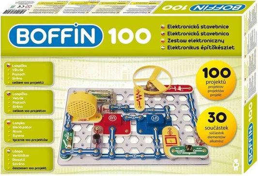BOFFIN Elektrokit 100 experimenten - Educatief speelgoed voor 8+ jaar - Educatief speelgoed voor 8+ jaar