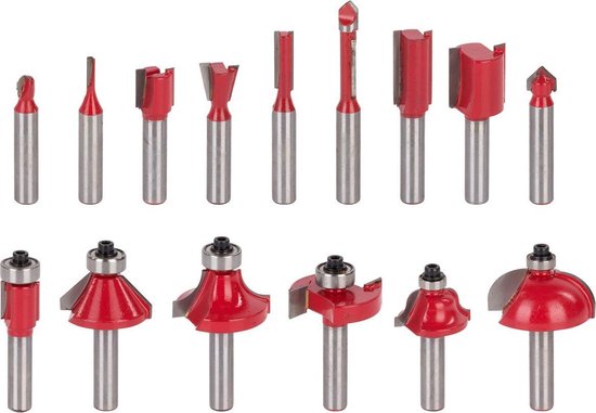 Kreator KRT060185 Frezenset voor bovenfrees