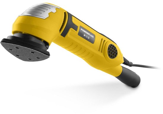 Powerplus elektrische haakse poliermachine POWX04960 - 120W - 240mm - power tool, auto-accessoire, met 2 acc.