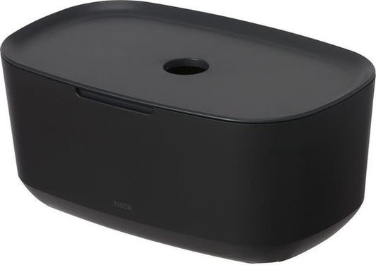 Tiger Tess - Opbergbox met deksel - Zwart
