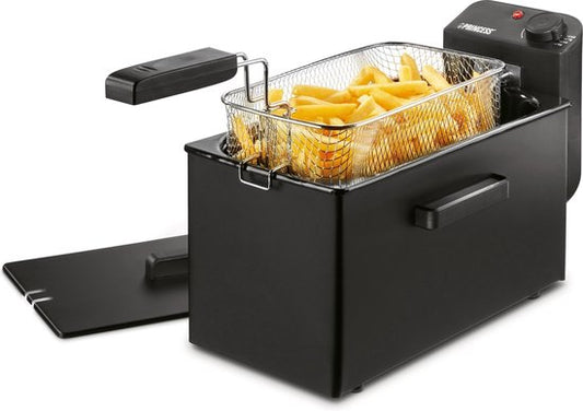 Princess Friteuse 182727 - 3 liter - Koude zone - Frituurpan - 2000W - Zwart