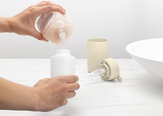 Brabantia ReNew Zeepdispenser - 250 ml - Soft Beige
