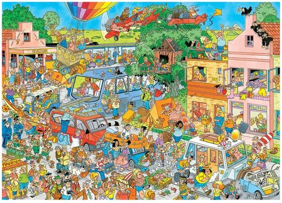 Jan van Haasteren - De Muziekwinkel & Vakantiekriebels - 2 x 1000 stukjes - Puzzel