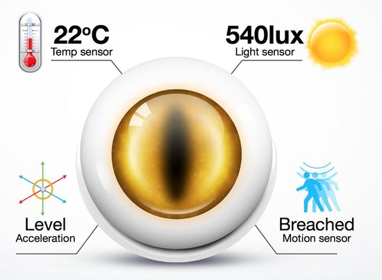 FIBARO Motion Sensor - 4-in-1 multi-sensor