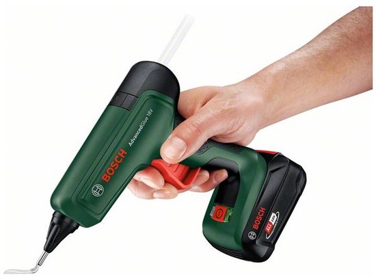 Bosch AdvancedGlue 18V Accu lijmpistool - Incl. 4 lijmsticks - Zonder 18V accu en lader