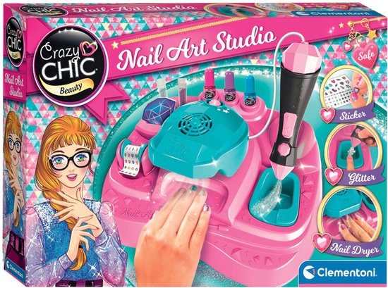 Clementoni Crazy Chic - Nagelstudio voor Kroger - Vanaf 6 jaar