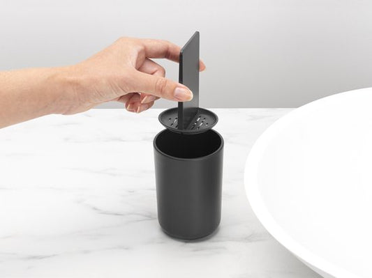 Brabantia ReNew Tandenborstelhouder - met Inzet - Dark Grey