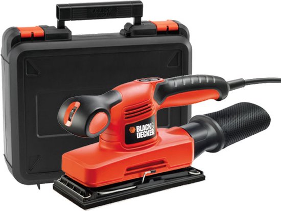 Black & Decker 240W Schuurmachine. 1/3 vel. met variabele snelheid