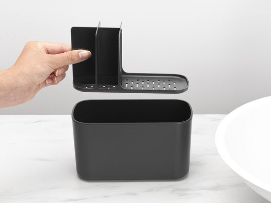 Brabantia ReNew Tandenborstelhouder - 11 x 19,6 x 9,9 cm - Dark Grey