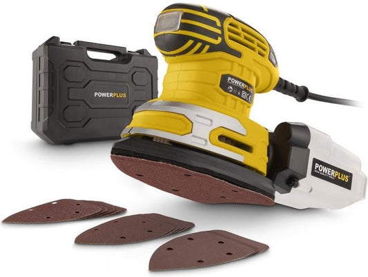 Powerplus elektrische handpalmschuurmachine POWX0481