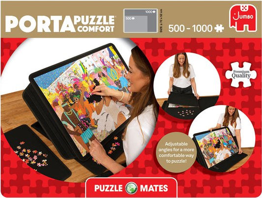 Jumbo - Puzzle Mates - Portapuzzle Comfort - tot 1000 stukjes - Verstelbare puzzelmat