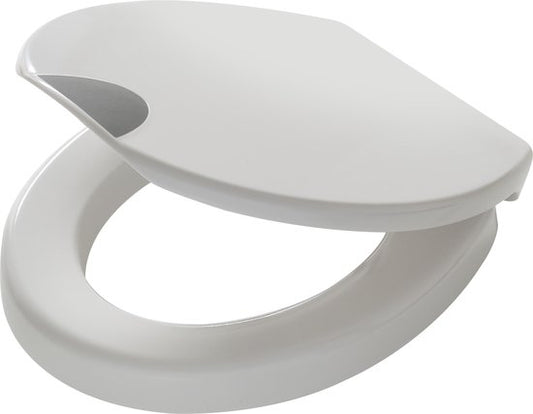 Tiger Comfort Care - WC bril - Toiletbril Softclose - Toiletverhoger 5 cm - Duroplast Wit