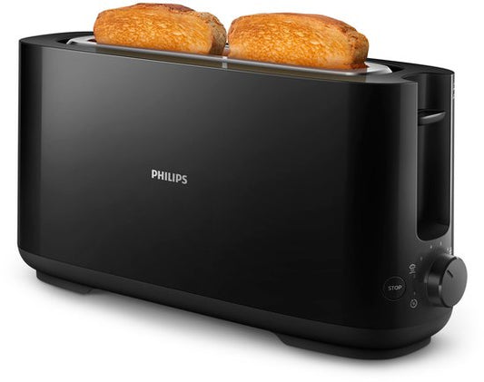 Philips Daily HD2590/90 - Broodrooster - Zwart - krasjes