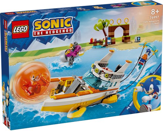 LEGO Sonic the Hedgehog™ - Tails' avonturenboot - 76997